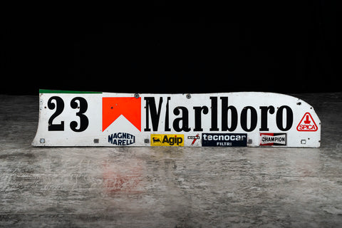 1981 Alfa Romeo racing sidepod. / Pancia laterale Alfa Romeo da corsa 1981