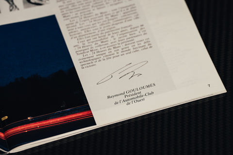 1989 Le Mans Programme Signed