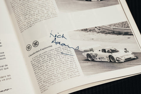 1989 Le Mans Programme Signed