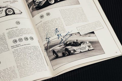 1989 Le Mans Programme Signed