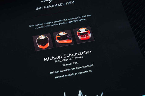 Michael Schumacher 2012 helmet