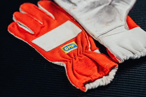 Ayrton Senna 1991 OMP Gloves