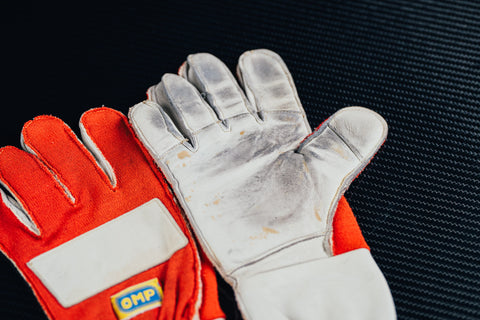 Ayrton Senna 1991 OMP Gloves