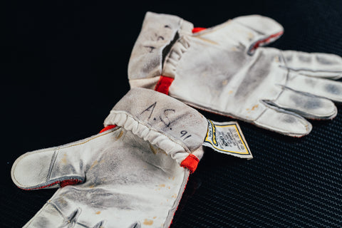 Ayrton Senna 1991 OMP Gloves