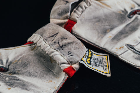 Ayrton Senna 1991 OMP Gloves