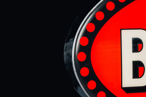 Bugatti Illuminated Sign