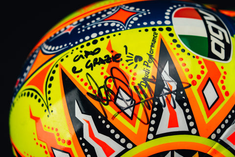 Valentino Rossi 2002 Rally Helmet