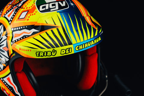 Valentino Rossi 2002 Rally Helmet