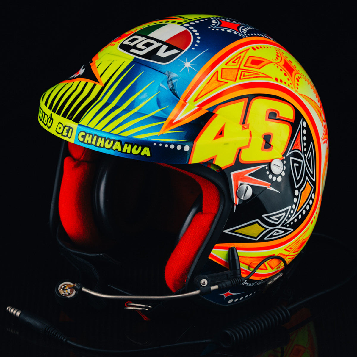 2002 agv rossi helmet Valentino Rally by Halmo – Halmo Automobilia Electric bikes are creating Repsol Honda Team HOOP SIZE:24