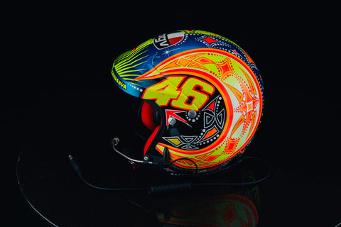 Valentino Rossi 2002 Rally Helmet