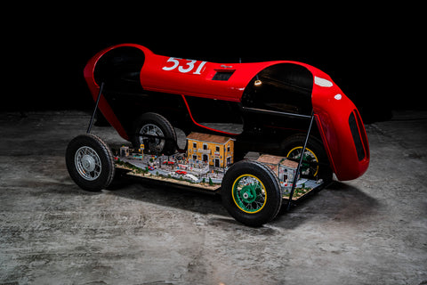 Ferrari 335 S 1:2 scale model - Mille Miglia 1957