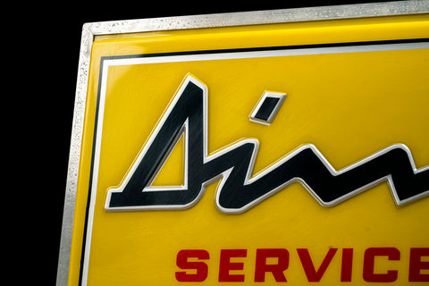 Ferrari Dino brand sign