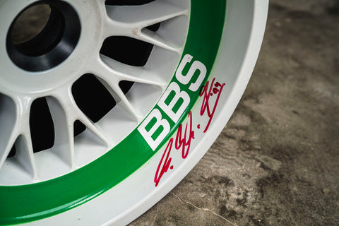 Michael Schumacher 1994 Benetton Wheel Signed