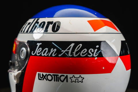 Jean Alesi Ferrari Race Used Helmet