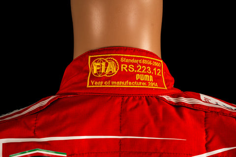 Kimi Raikkonen 2014 Race used Suit