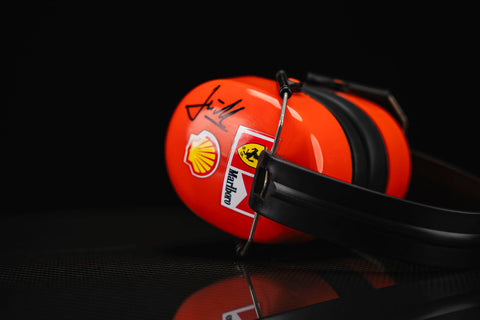 Michael Schumacher Signed Headphones