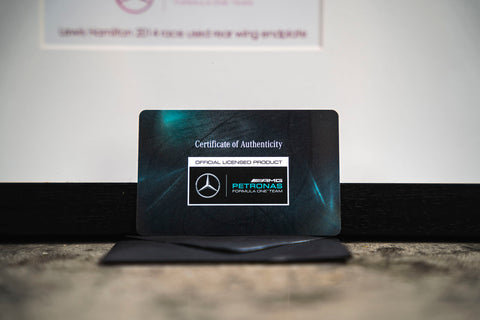 Lewis Hamilton 2014 Mercedes Endplate
