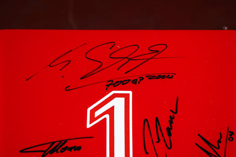 ferrari signed nose