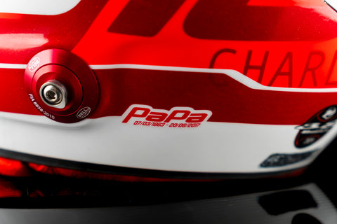 Charles Leclerc 2024 Helmet