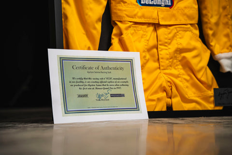 Ayrton Senna 1987 Official Replica Suit