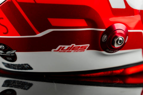 Charles Leclerc 2024 Helmet