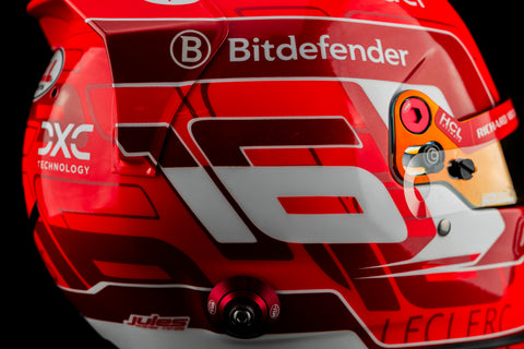 Charles Leclerc 2024 Helmet