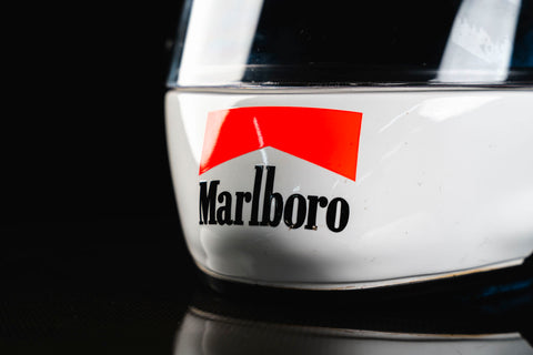Jean Alesi Ferrari Race Used Helmet