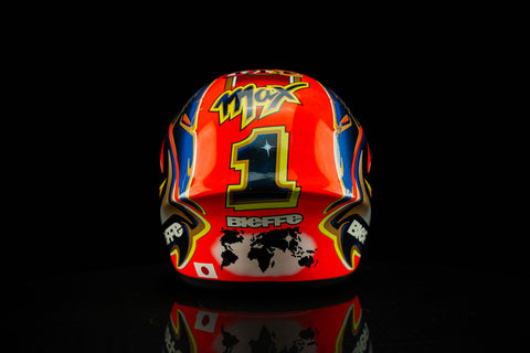Max Biaggi Race Used Helmet