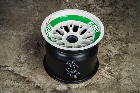 Michael Schumacher 1994 Benetton Wheel Signed