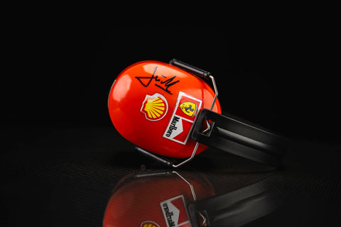 Michael Schumacher Signed Headphones