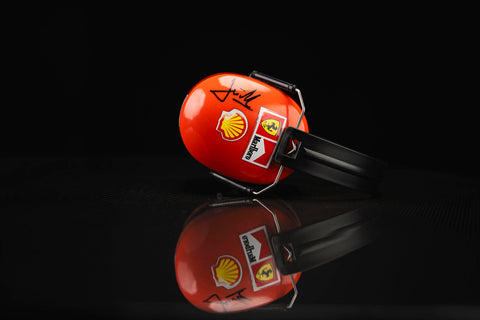 Michael Schumacher Signed Headphones
