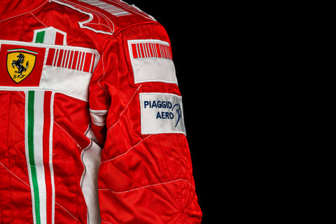 Historic 2007 F1 race suit by Kimi Räikkönen
