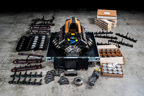Lamborghini F1 V12 engine LE3512