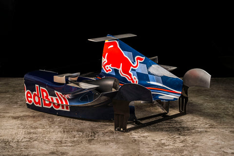 Race-used engine cover F1 RB1