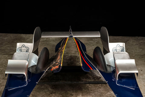 Race-used engine cover F1 RB1