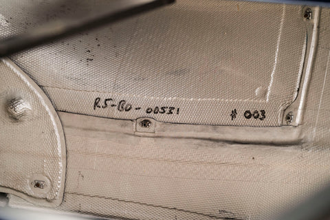 Race-used engine cover F1 RB1