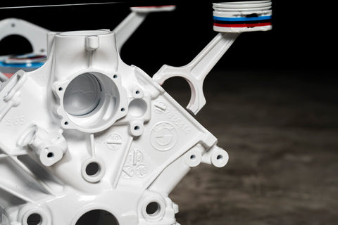 BMW V10 engine block table