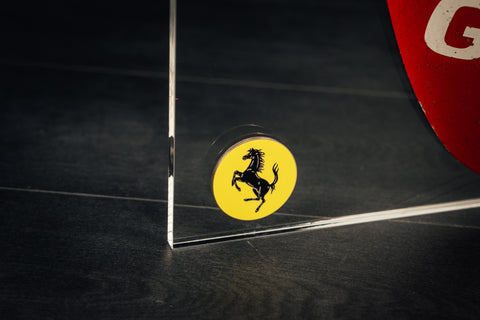M. Alboreto signed Ferrari Nose