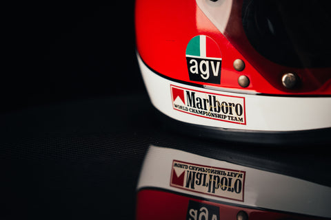 Giacomo Agostini Signed helmet