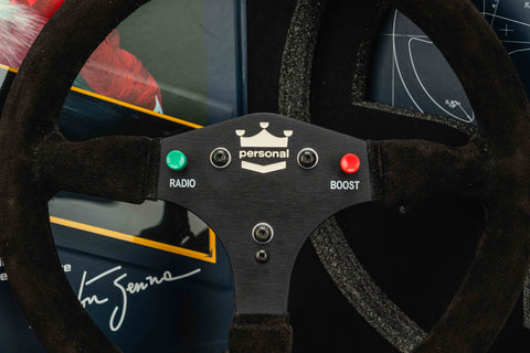 1021W - Ayrton Senna Replica Steering Wheel MClaren
