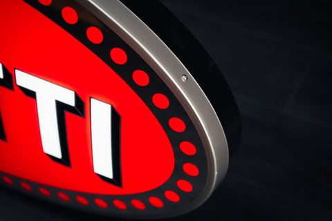 Bugatti Illuminated Sign