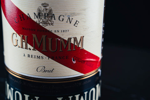 1053 - Mumm Podium Bottle Signed from Michael Schumacher
