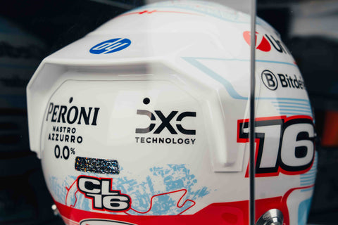 1068 - Charles Leclerc official Bell replica helmet miami 2025