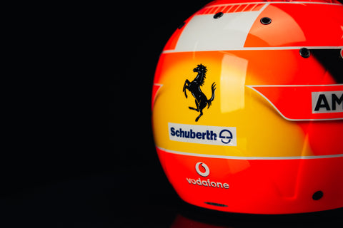 Michael Schumacher Signed replica Helmet