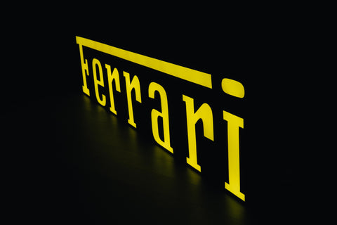 Ferrari Illuminated Sign