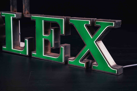 1065 - Rolex illumintaed Sign fron the 90