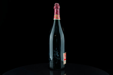 Gilles Viilleneuve Signed Bottle