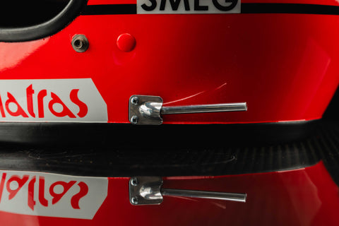 1022W - Gilles Villeneuve Replica Helmet Signed