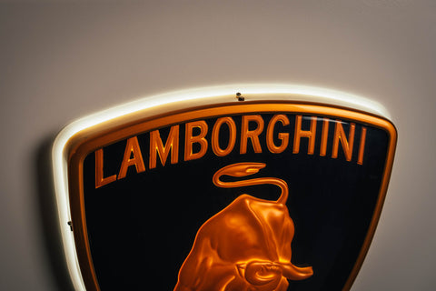 Lamborghini Illuminated sign