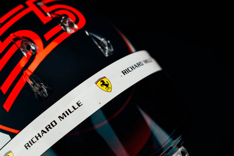 1037 - Carlos Sainz 2021 Ferrari Race Used Helmet